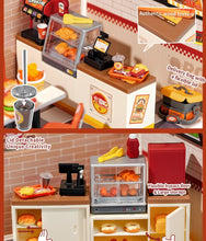 Load image into Gallery viewer, Rolife - Yum Yum Burgers DIY Miniature House Kit