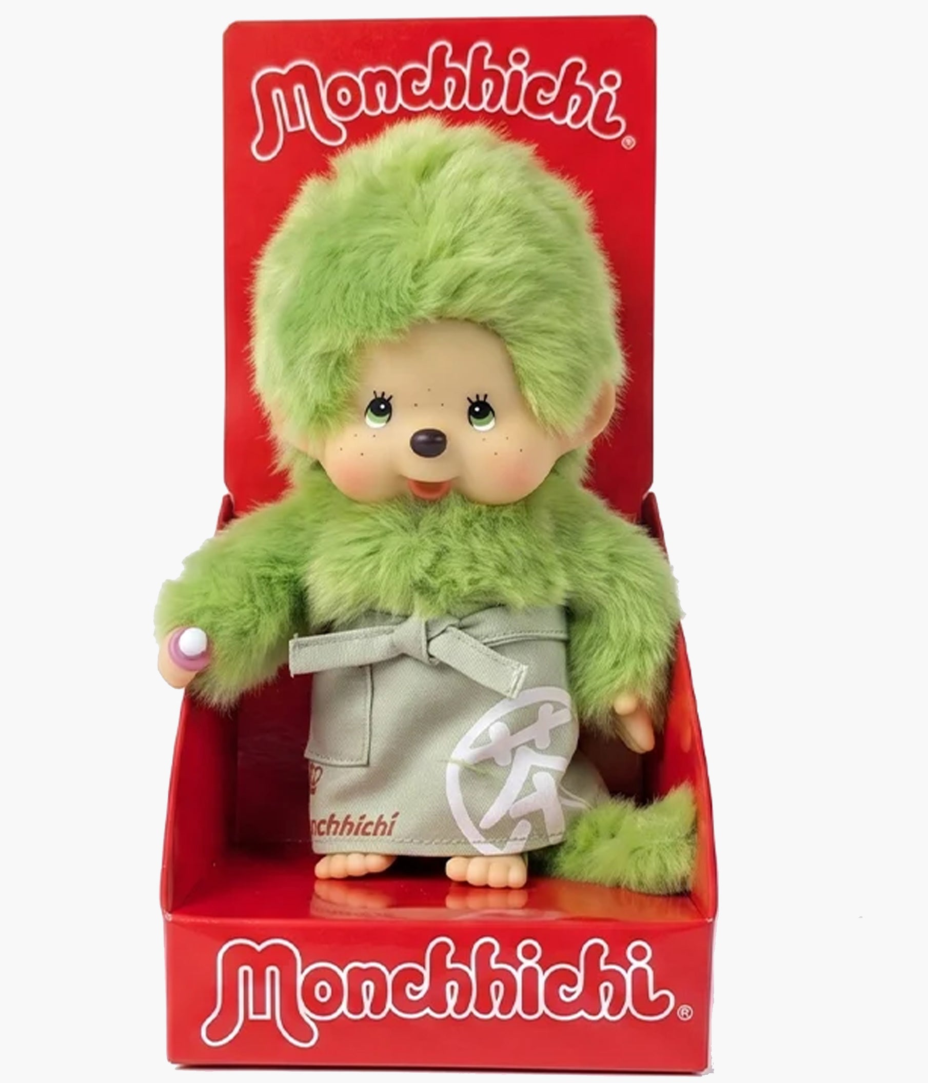 Monchhichi - Green Tea Apron Boy - 8