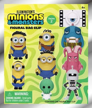 Load image into Gallery viewer, Minions & Monsters Series 2 - Figural Bag Clip Blind Bag