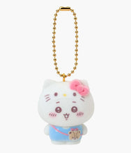 Load image into Gallery viewer, Sanrio Characters x Chiikawa - Flocked Keychain - Blind Box