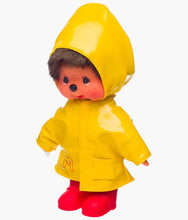 Load image into Gallery viewer, Monchhichi - Yellow Raincoat - 8"