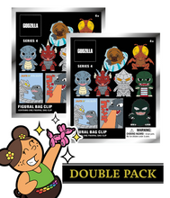 Load image into Gallery viewer, Godzilla - Series 4 - 3D Foam Bag Clip