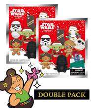 Load image into Gallery viewer, Star Wars Christmas - 3D Foam Bag Clip