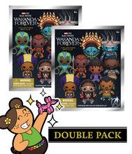 Load image into Gallery viewer, Black Panther 2: Wakanda Forever - 3D Foam Bag Clip