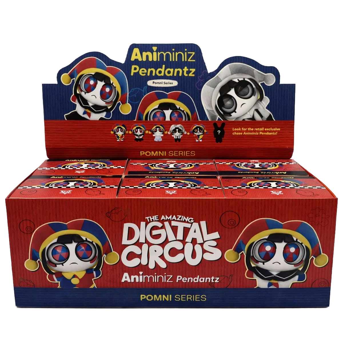 The Amazing Digital Circus - Pomni Plush Pendantz - Blind Box