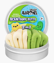 Load image into Gallery viewer, Crazy Aaron's - Popcorn/Pickle Scentsory™ Duo Putty
