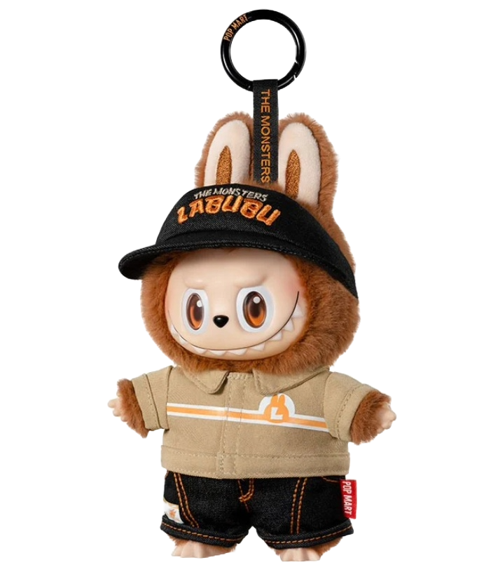 Labubu - Wacky Mart Employee - Vinyl Plush Pendant