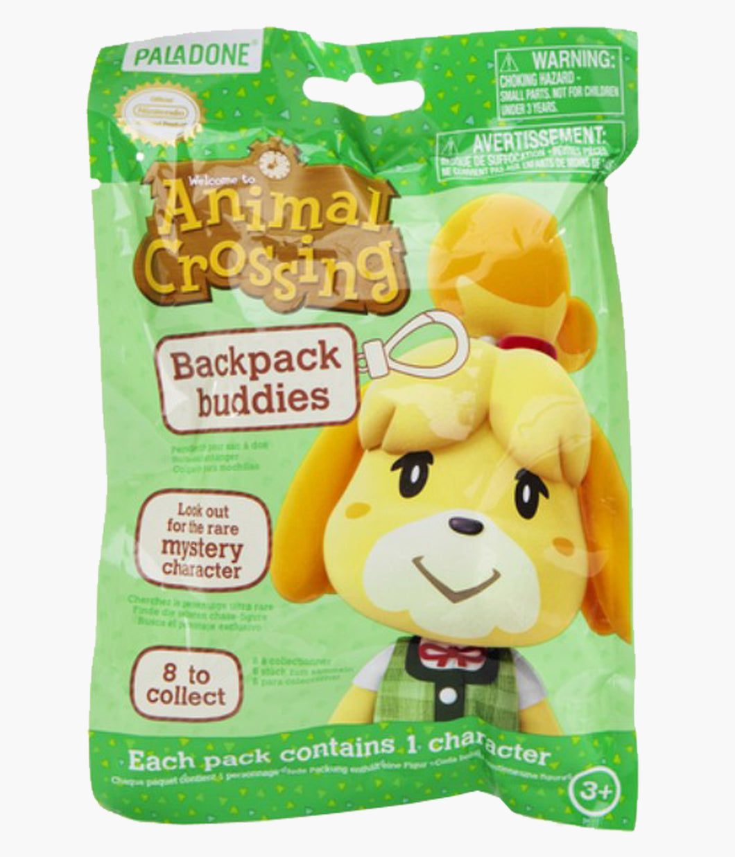 Animal Crossing Backpack Buddies Blind Bag