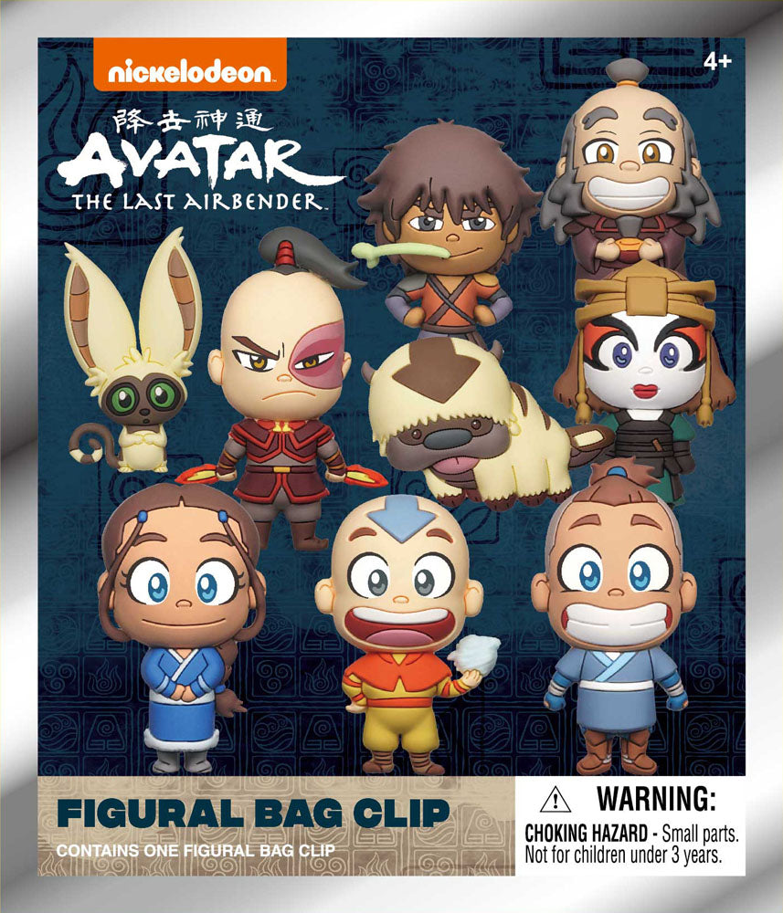 Avatar: The Last Airbender - Series 1 - 3D Foam Bag Clip