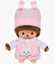 Load image into Gallery viewer, Monchhichi - Bebichhichi Girl Bunny Plush Doll
