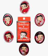 Load image into Gallery viewer, Betty Boop - Mystery Box Magnetic Cameo Enamel Pin

