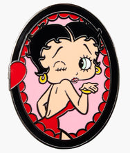 Load image into Gallery viewer, Betty Boop - Mystery Box Magnetic Cameo Enamel Pin

