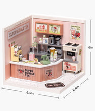 Load image into Gallery viewer, Rolife - Double Joy Bubble Tea DIY Miniature House Kit
