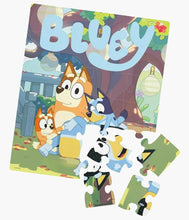 Load image into Gallery viewer, Bluey &amp; Family Tin Lunch Box with 24 Piece Puzzle
