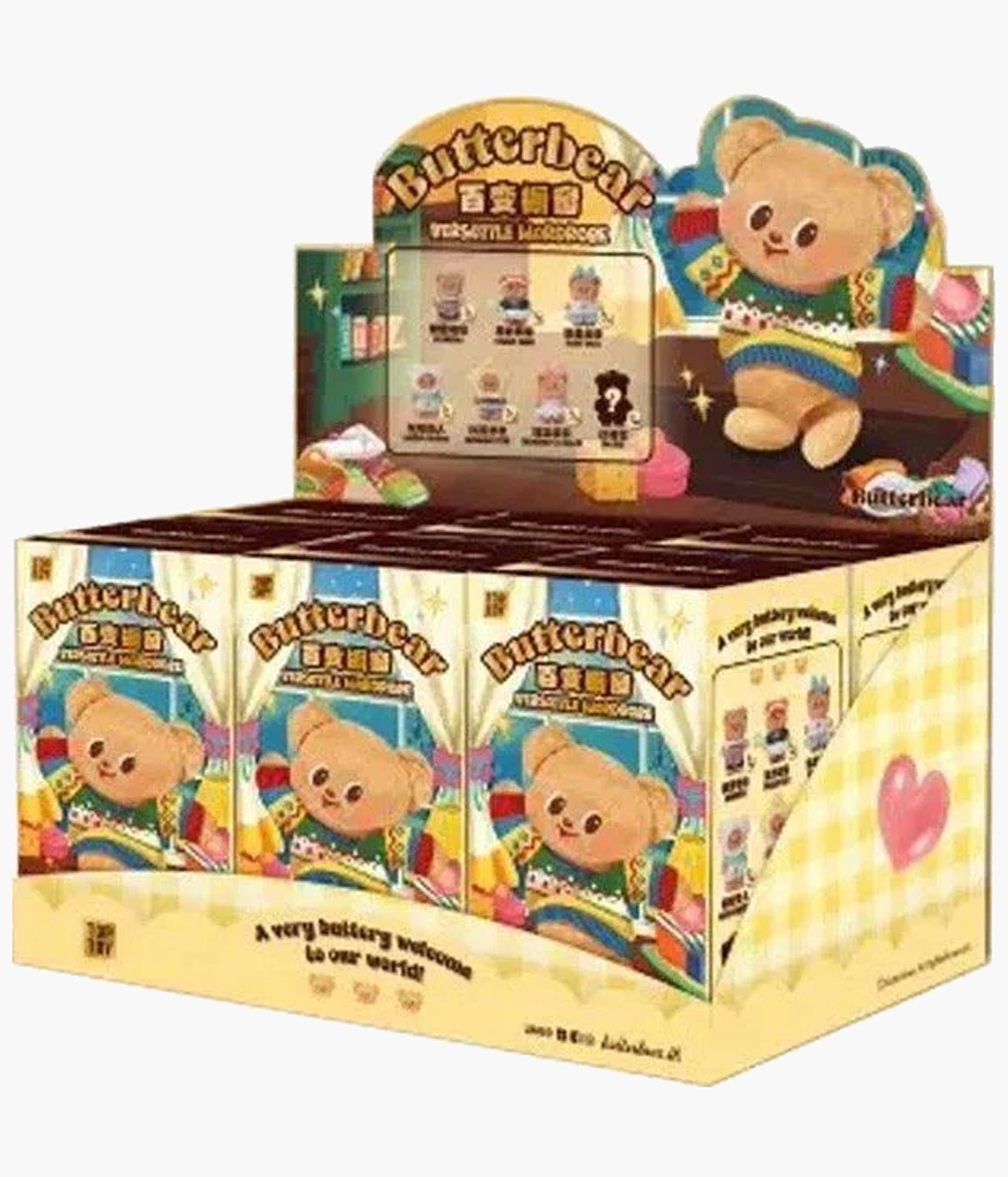 Butterbear - Versatile Wardrobe - Plush Pendant Blind Box – Pickaparty