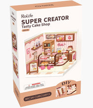 Load image into Gallery viewer, Rolife - Tasty Cake Shop DIY Miniature House Kit
