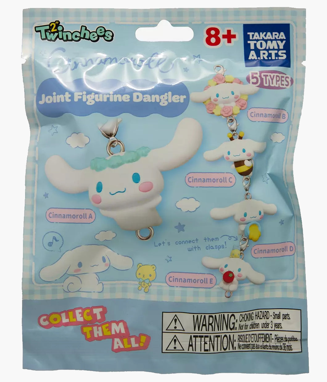 Sanrio - Cinnamoroll Joint Dangling Charm - Blind Bag