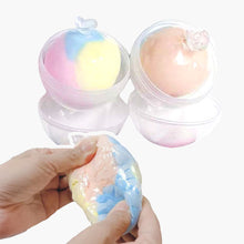 Load image into Gallery viewer, Cotton Candy Wax Break Fidget Squeeze Stress Ball
