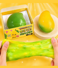 Load image into Gallery viewer, Crunchy Color Changing Mango Squishy ASMR Fidget Toy
