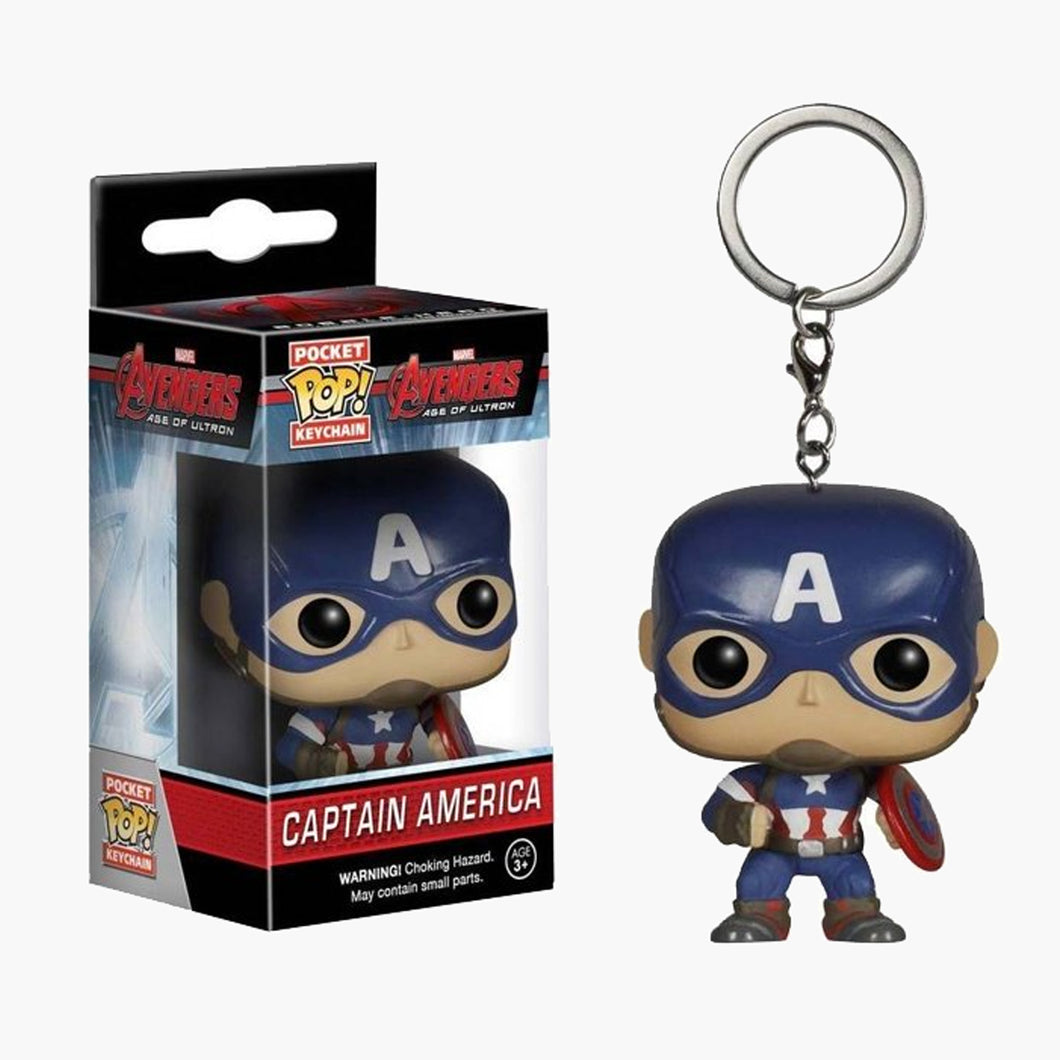 Captain America - Pocket Pop! Key Chain