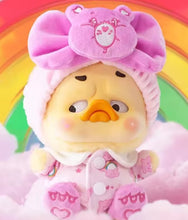 Load image into Gallery viewer, Care Bear X UpsetDuck - Be Rainbow Duck - Plush Keychain Blind Box

