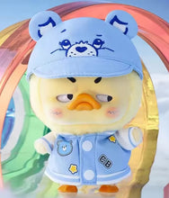 Load image into Gallery viewer, Care Bear X UpsetDuck - Be Rainbow Duck - Plush Keychain Blind Box
