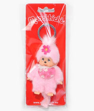 Load image into Gallery viewer, Monchhichi - Cherry Blossom Girl - Classic Keychain
