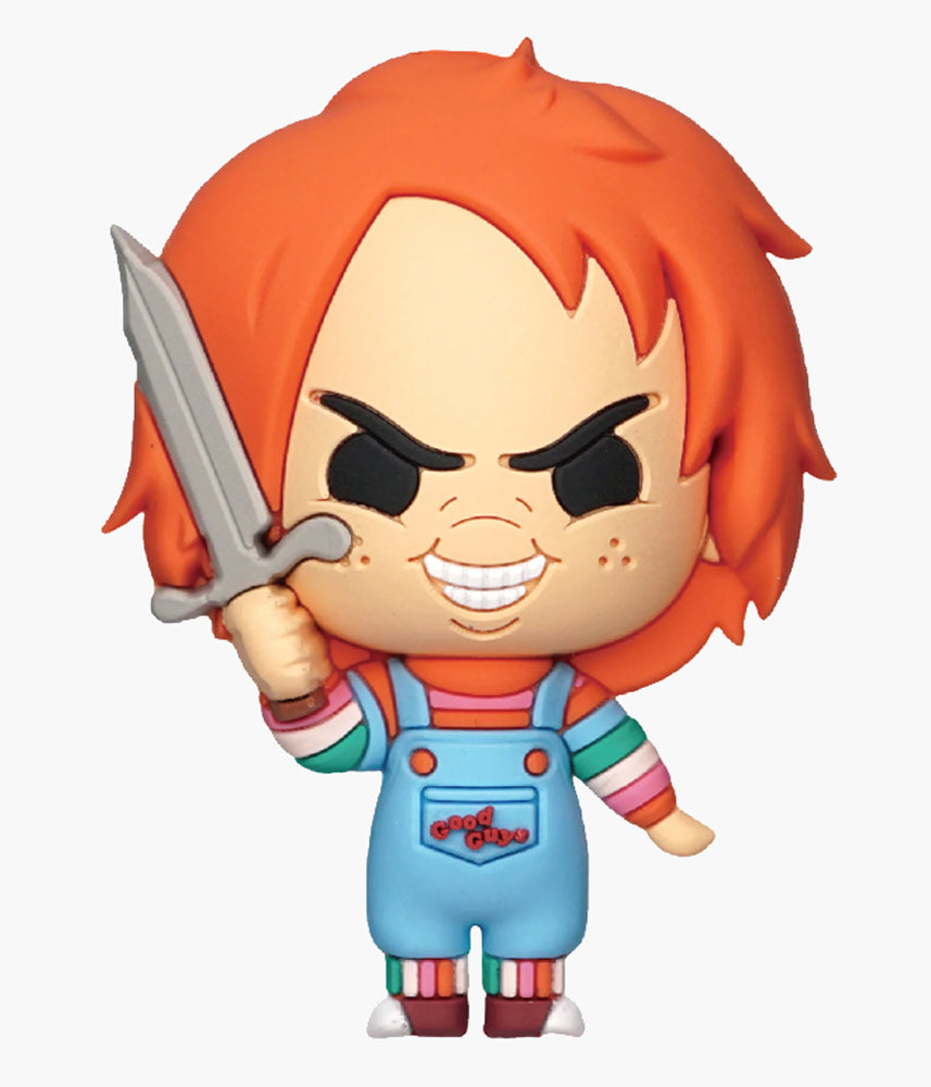 Chucky With Knife - 3D Foam Magnet