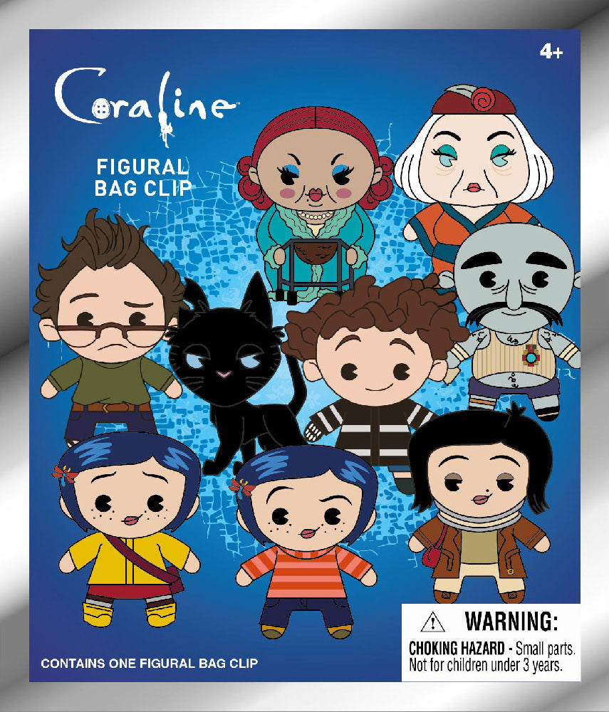 Coraline - Series 1 - 3D Foam Bag Clip