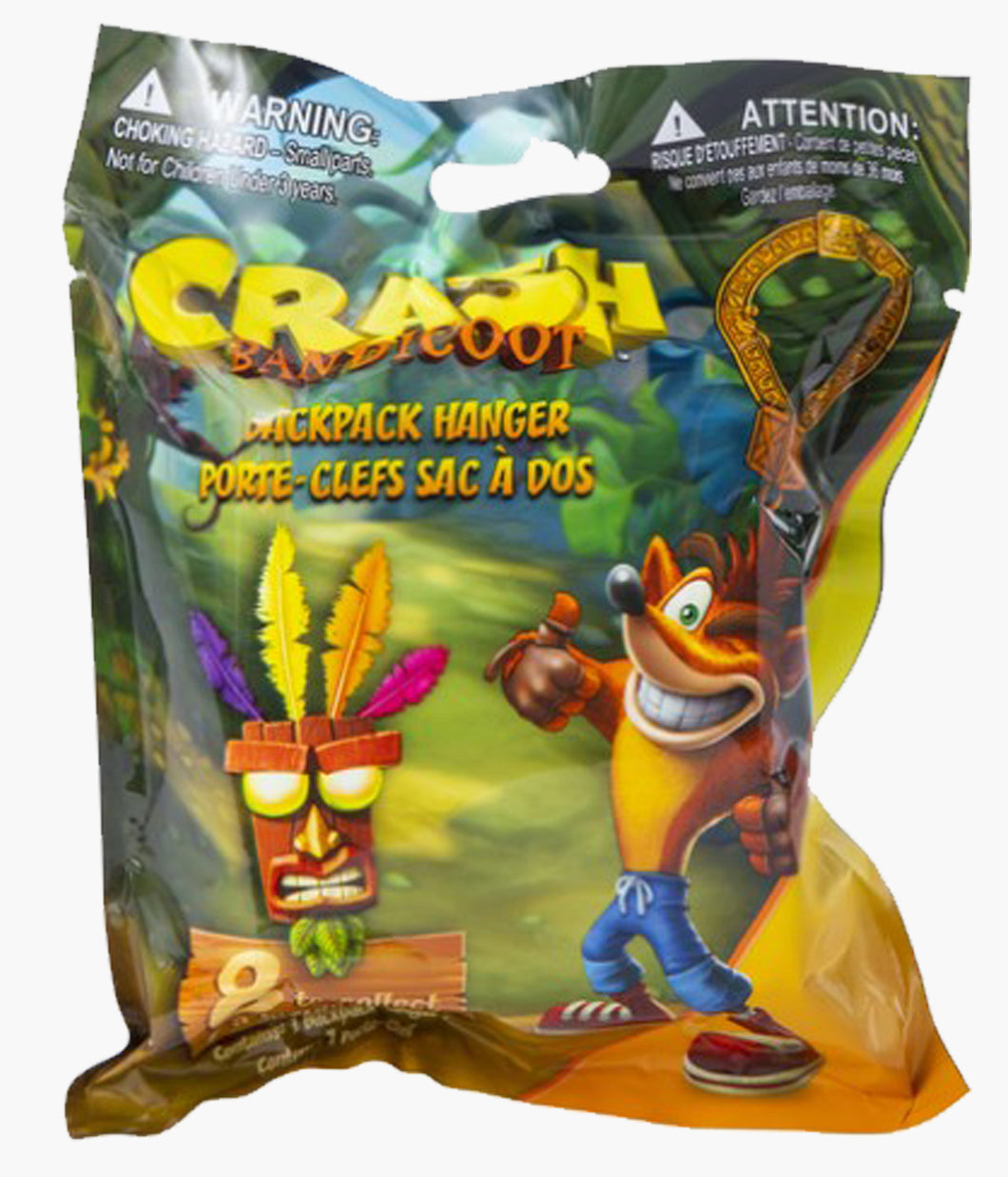 Crash Bandicoot Backpack Hanger Blind Bag