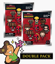 Load image into Gallery viewer, Deadpool &amp; Wolverine - 3D Foam Bag Clips
