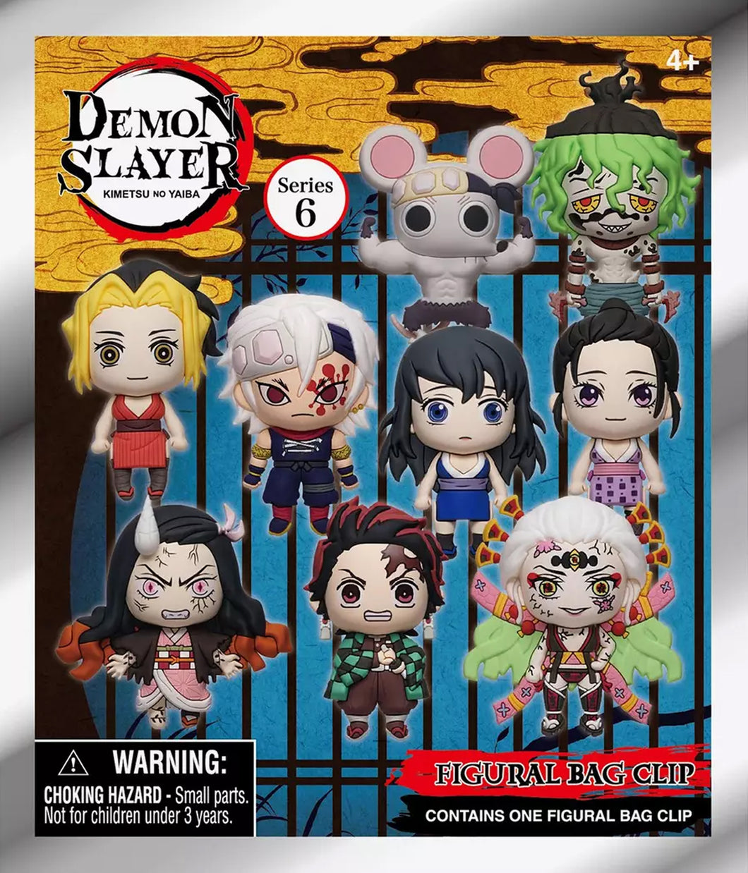 Demon Slayer - Series 6 - Figural Bag Clip Blind Bag