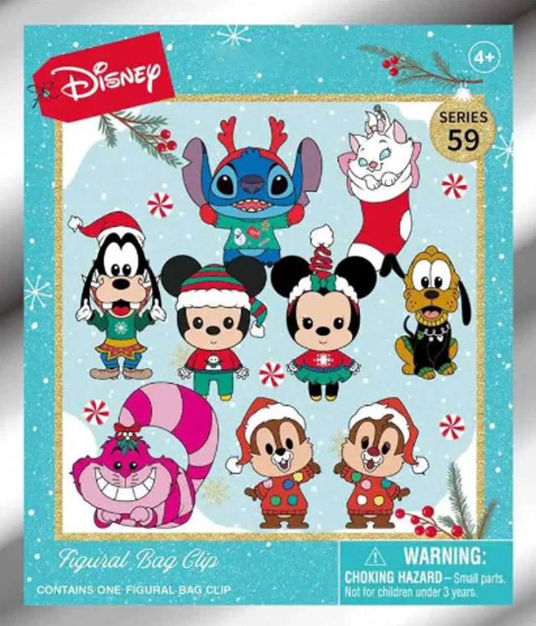 Disney Classic Holiday 2024 Edition - 3D Foam Bag Clip