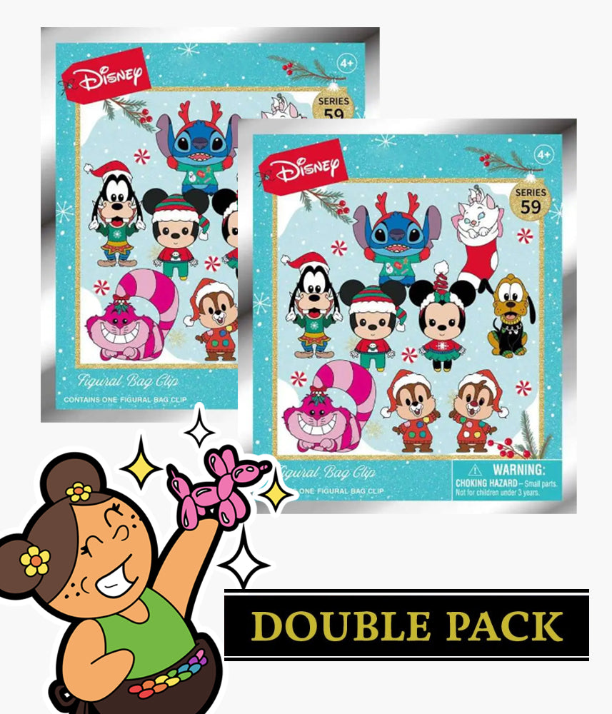 Disney Classic Holiday 2024 Edition - 3D Foam Bag Clip – Pickaparty