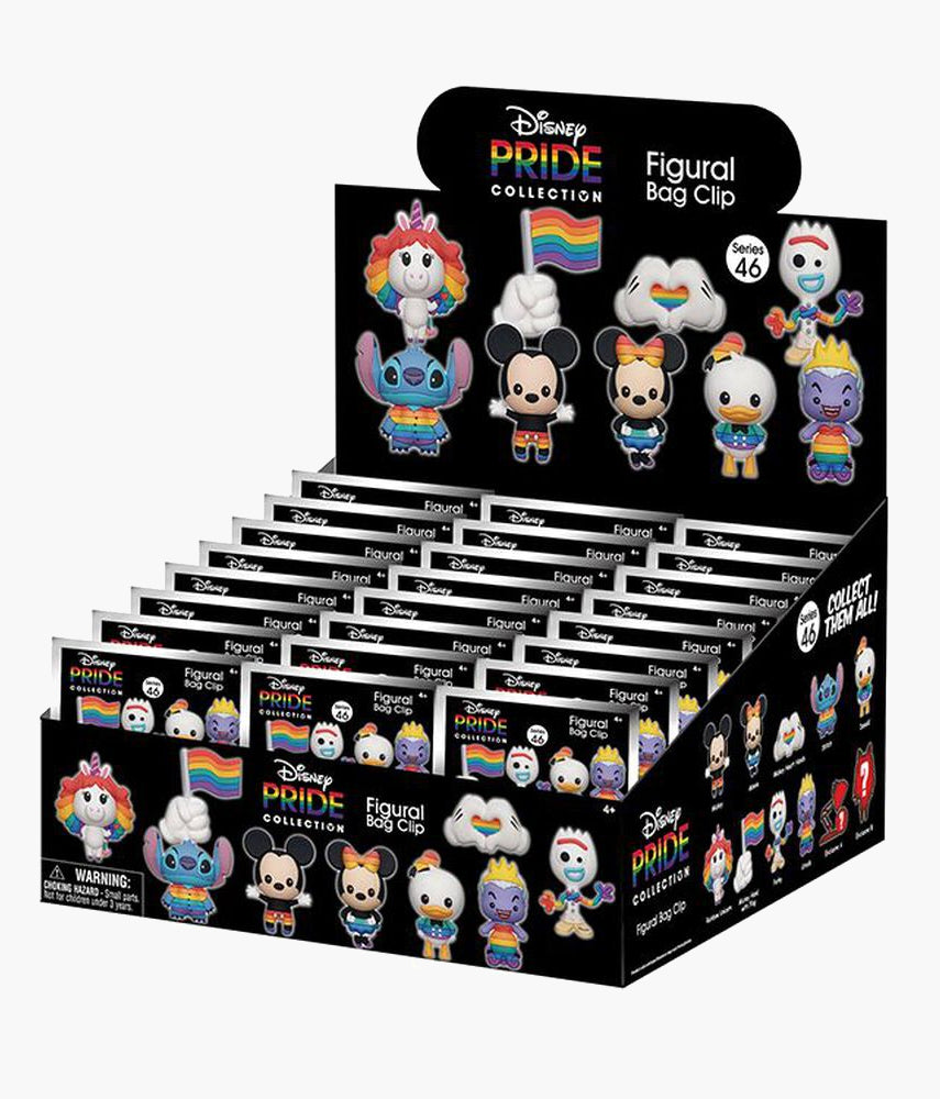 Disney - Series 46 - Pride Collection - 3D Foam Bag Clip – Pickaparty