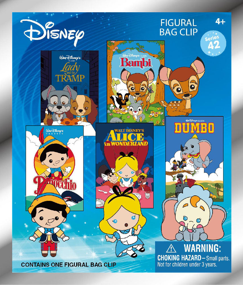 Disney - Series 42 - Classic Collection - 3D Foam Bag Clip