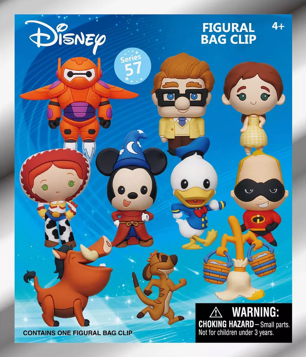 Disney Anniversary - Series 57 - Figural Bag Clip Blind Bag