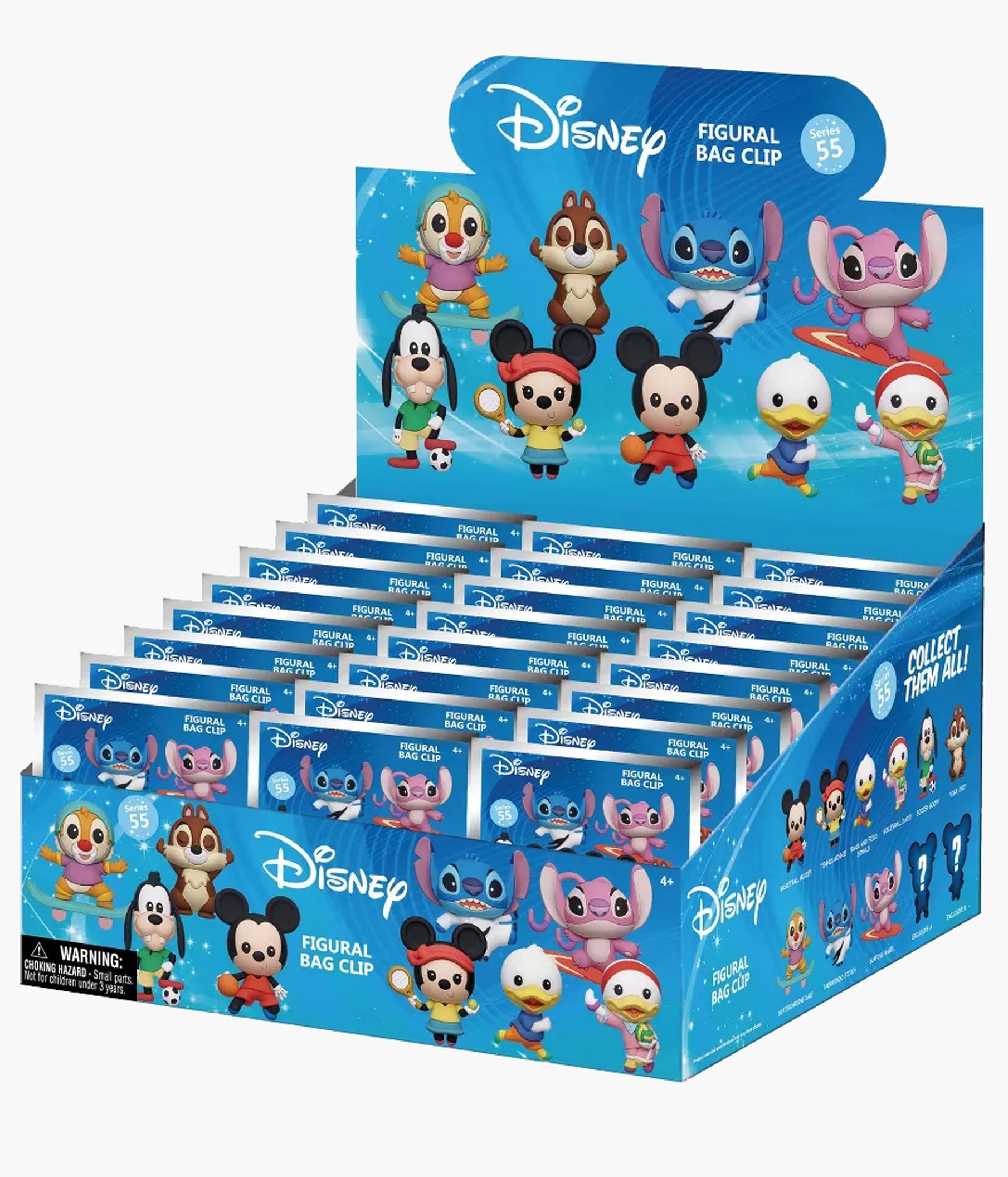 Disney Sports - 3D Foam Bag Clips – Pickaparty
