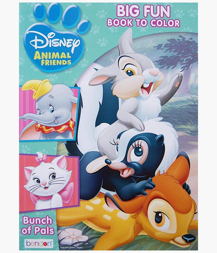 Disney Animal Friends - Jumbo Coloring & Activity Book