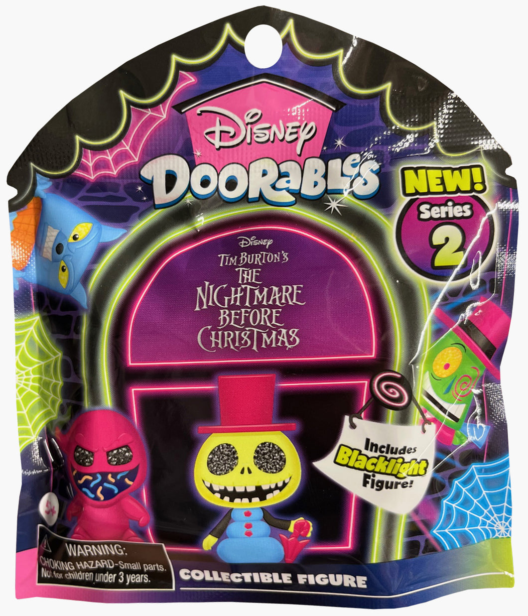 Disney Doorables - Mini Peek - Nightmare Before Christmas - Series 2 (Blacklight)