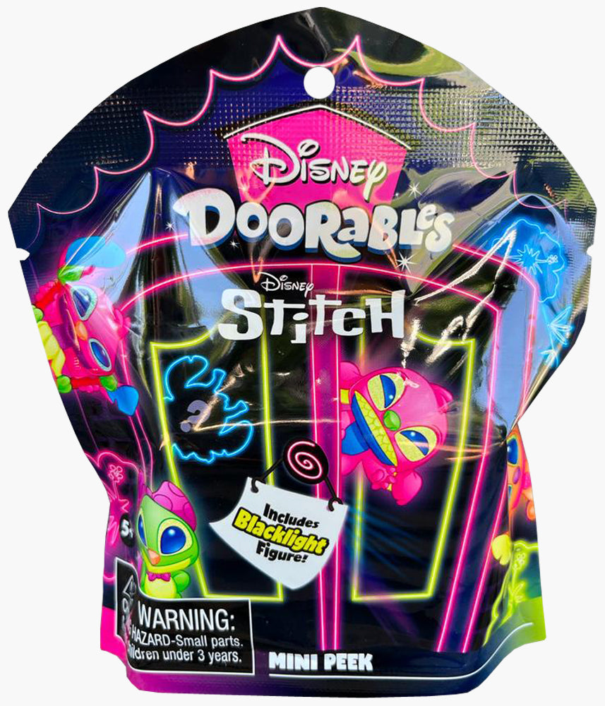 Disney Doorables - Mini Peek - Stitch (Blacklight)