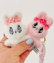 Load image into Gallery viewer, Esther Bunny Mini Plush Keychain
