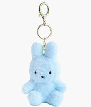 Load image into Gallery viewer, Miffy - Fluffy Soft Plush Keychain - Light Blue
