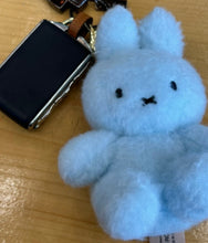 Load image into Gallery viewer, Miffy - Fluffy Soft Plush Keychain - Light Blue
