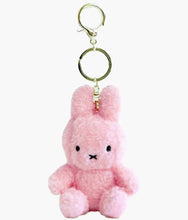 Load image into Gallery viewer, Miffy - Fluffy Soft Plush Keychain - Pink
