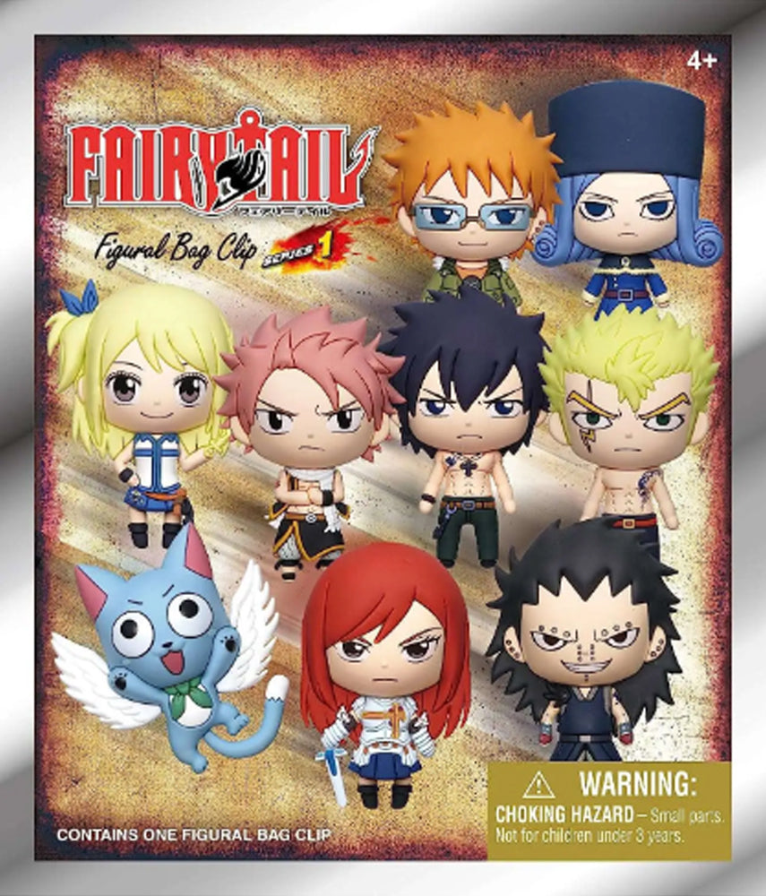 Fairy Tail - Series 1 - 3D Foam Bag Clip – Pickaparty