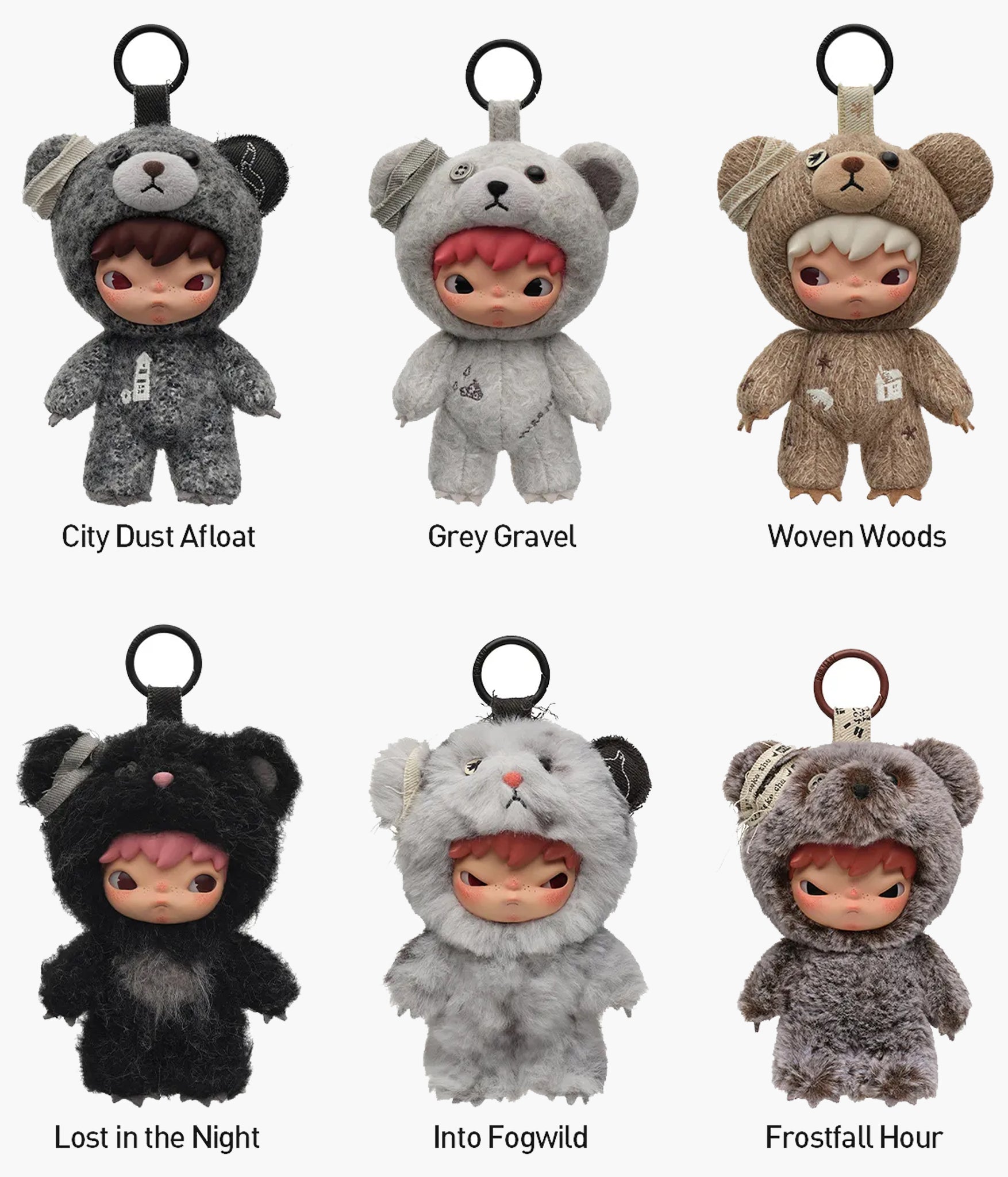 Hirono - Road Journal Series Plush Doll Pendant - Blind Box