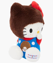 Load image into Gallery viewer, Monchhichi - Hello Kitty x Monchhichi 7" Overalls Plush
