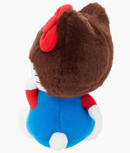 Load image into Gallery viewer, Monchhichi - Hello Kitty x Monchhichi 7" Overalls Plush
