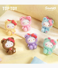 Load image into Gallery viewer, Hello Kitty - Teddy Pajamas Vinyl Plush Pendant - Blind Box
